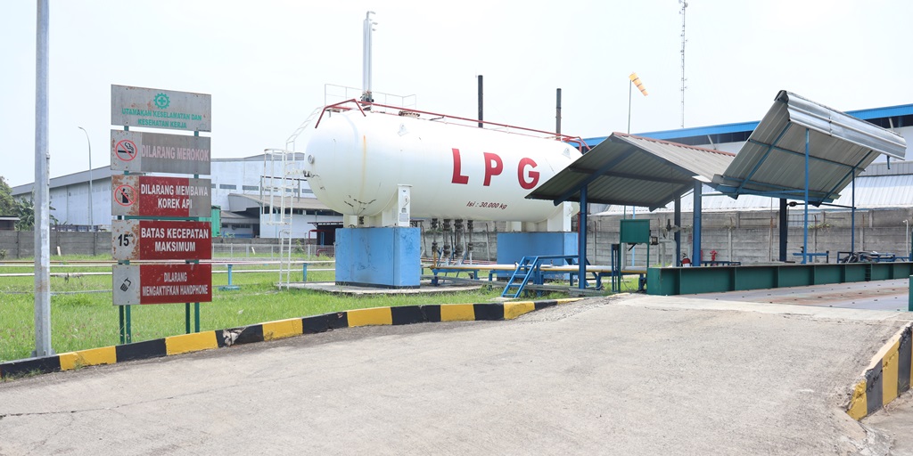 Fasilitas pengisian / storage LPG Bulk