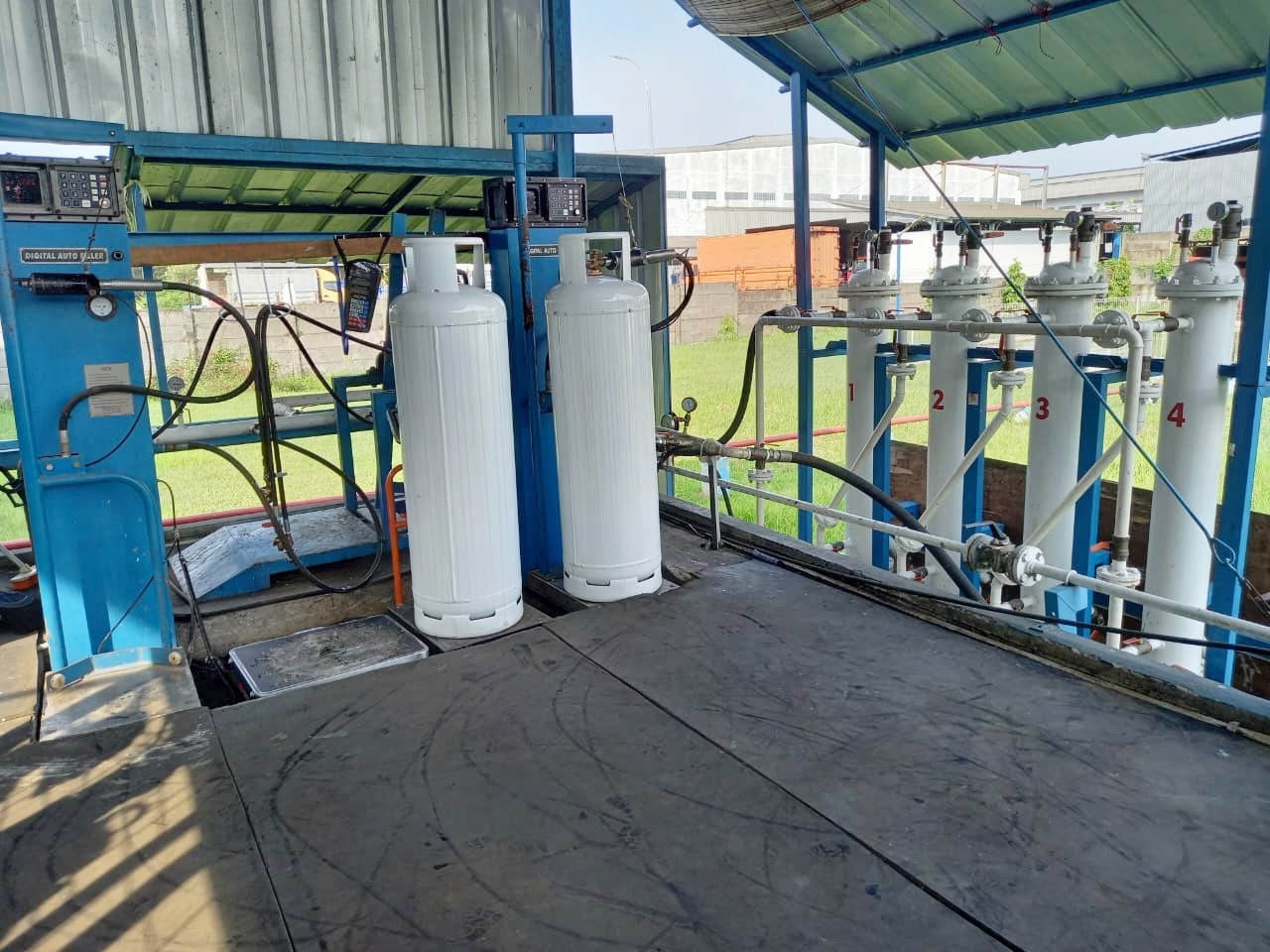 Fasilitas pengisian / storage LPG Bulk